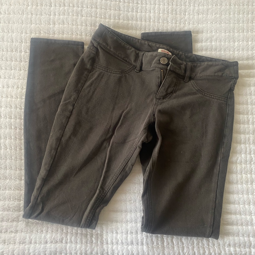 Faux suede pants from Target